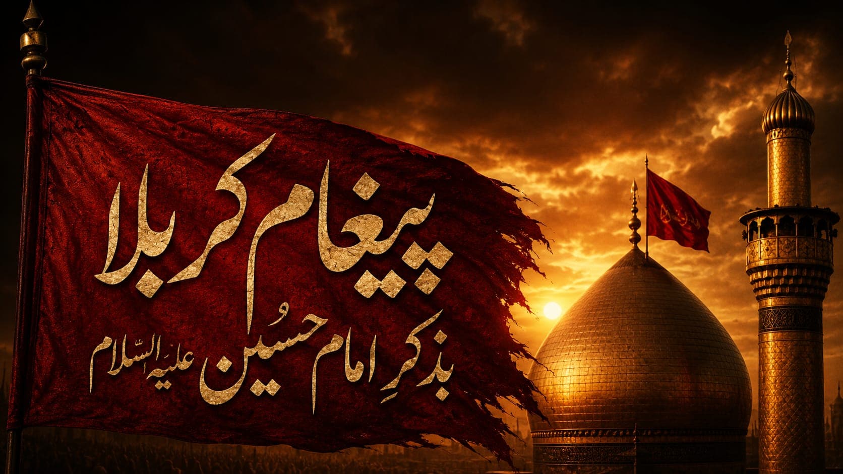 Pegham e Karbala Bazikar e Imam Hussain alayhi alslaam